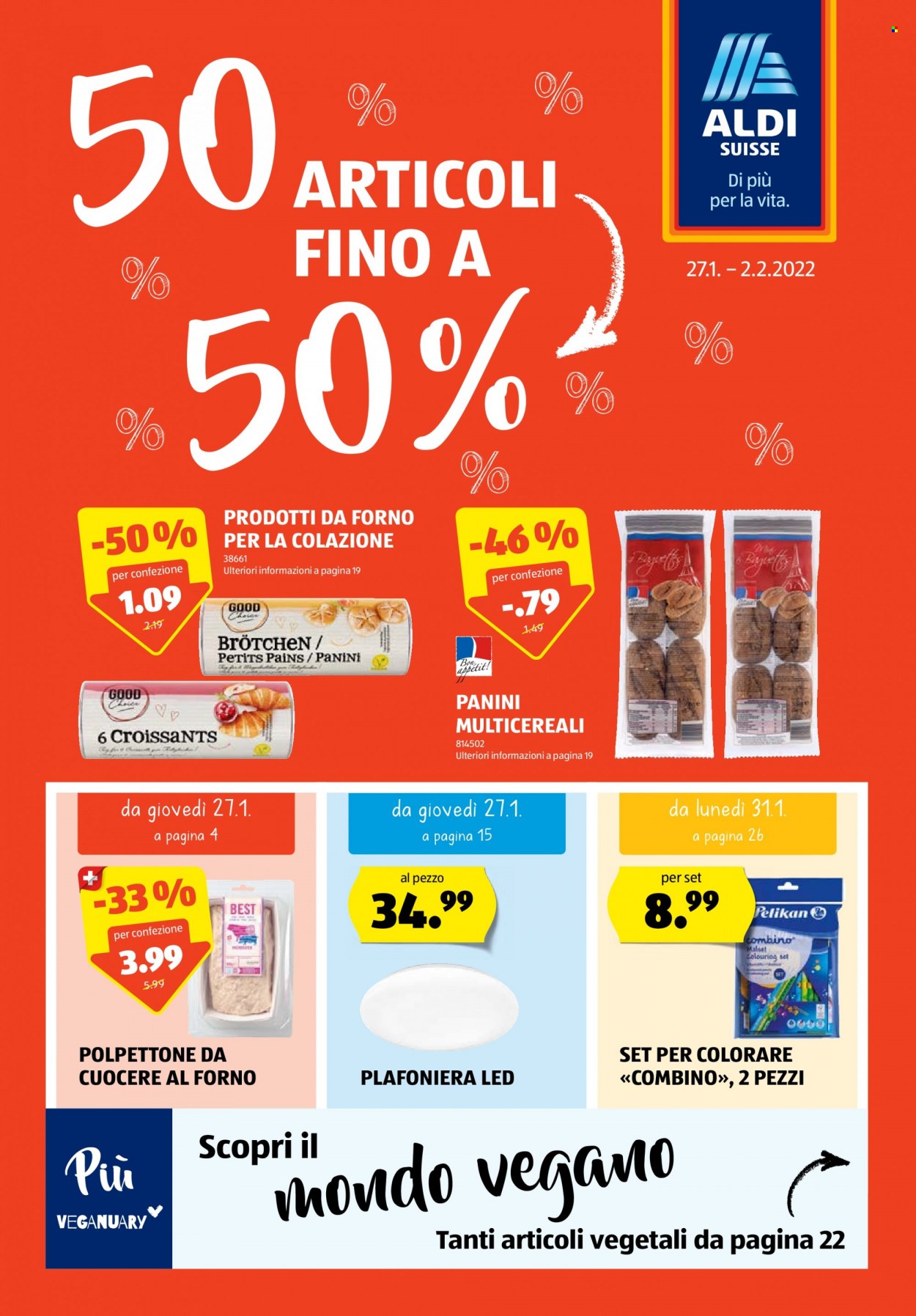 Prospekt Aldi - 27.1.2022 - 2.2.2022. Seite 1