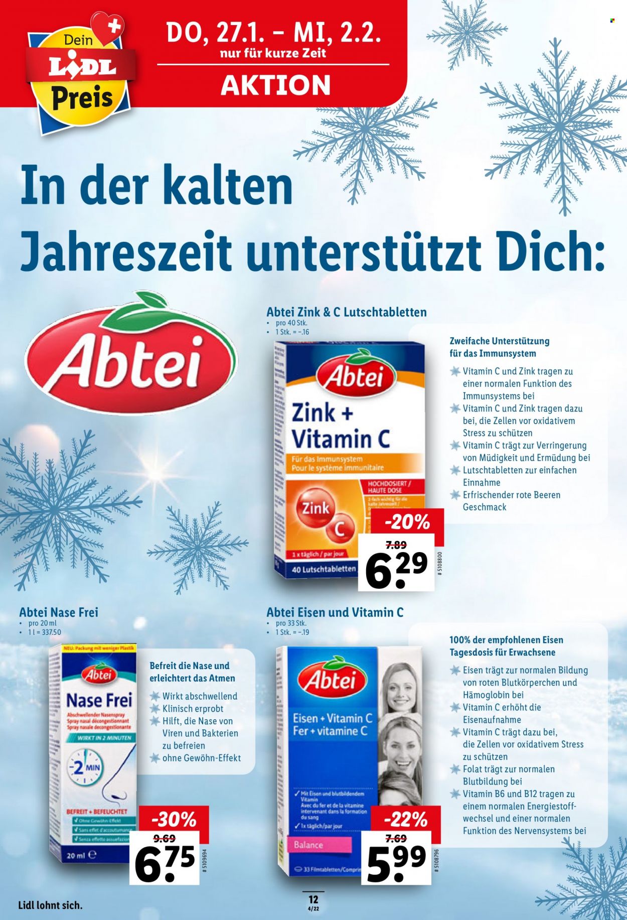 Volantino Lidl - 27.1.2022 - 2.2.2022. Pagina 12