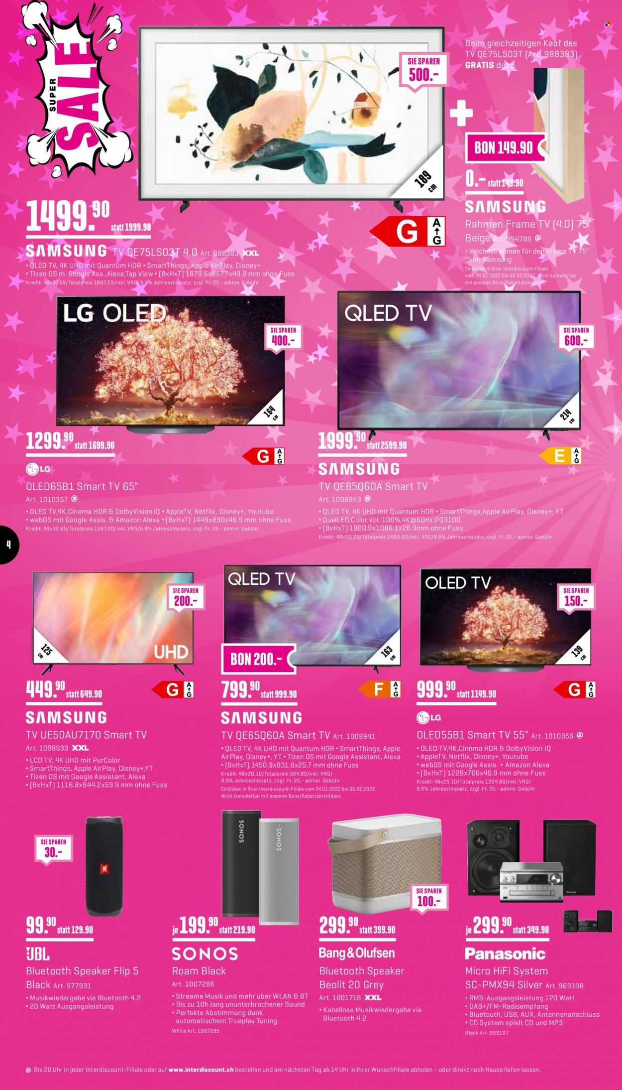 Volantino Interdiscount - 24.1.2022 - 6.2.2022. Pagina 4