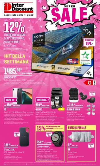 Volantino Interdiscount - 24.1.2022 - 6.2.2022.
