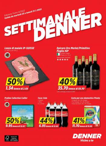 Volantino Denner - 25.1.2022 - 31.1.2022.