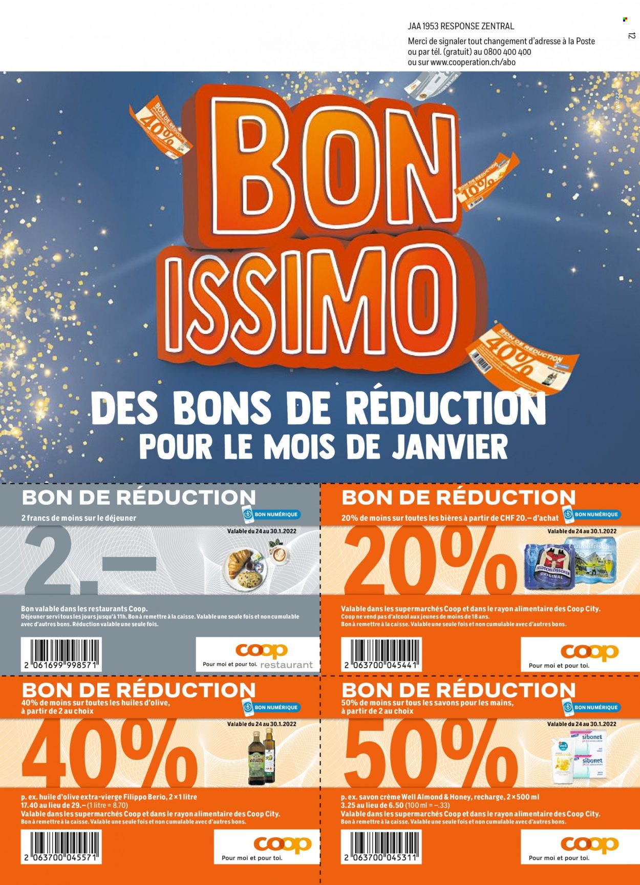 Prospekt Coop - 25.1.2022 - 31.1.2022. Seite 88