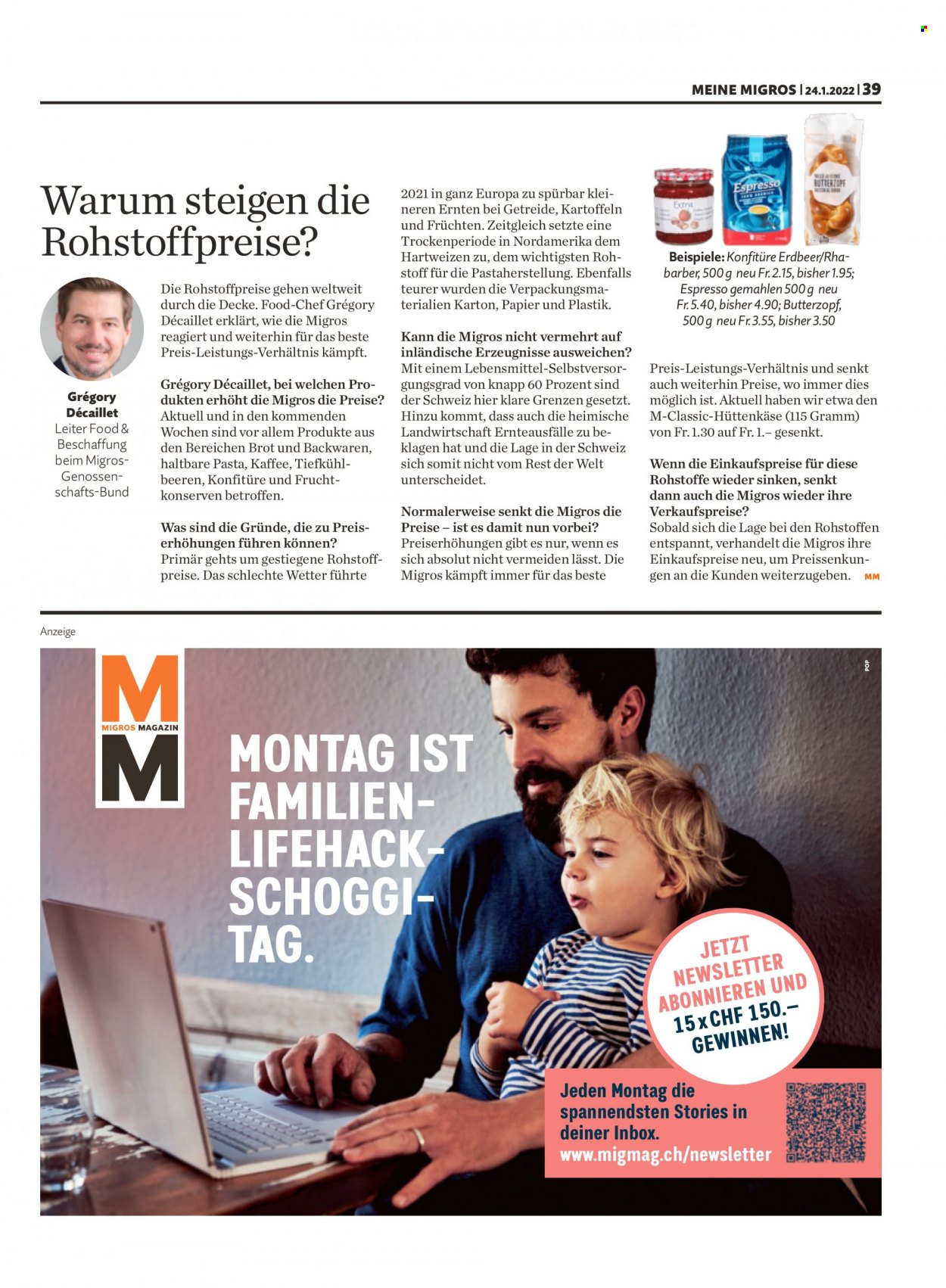 Volantino Migros - 24.1.2022 - 30.1.2022. Pagina 39