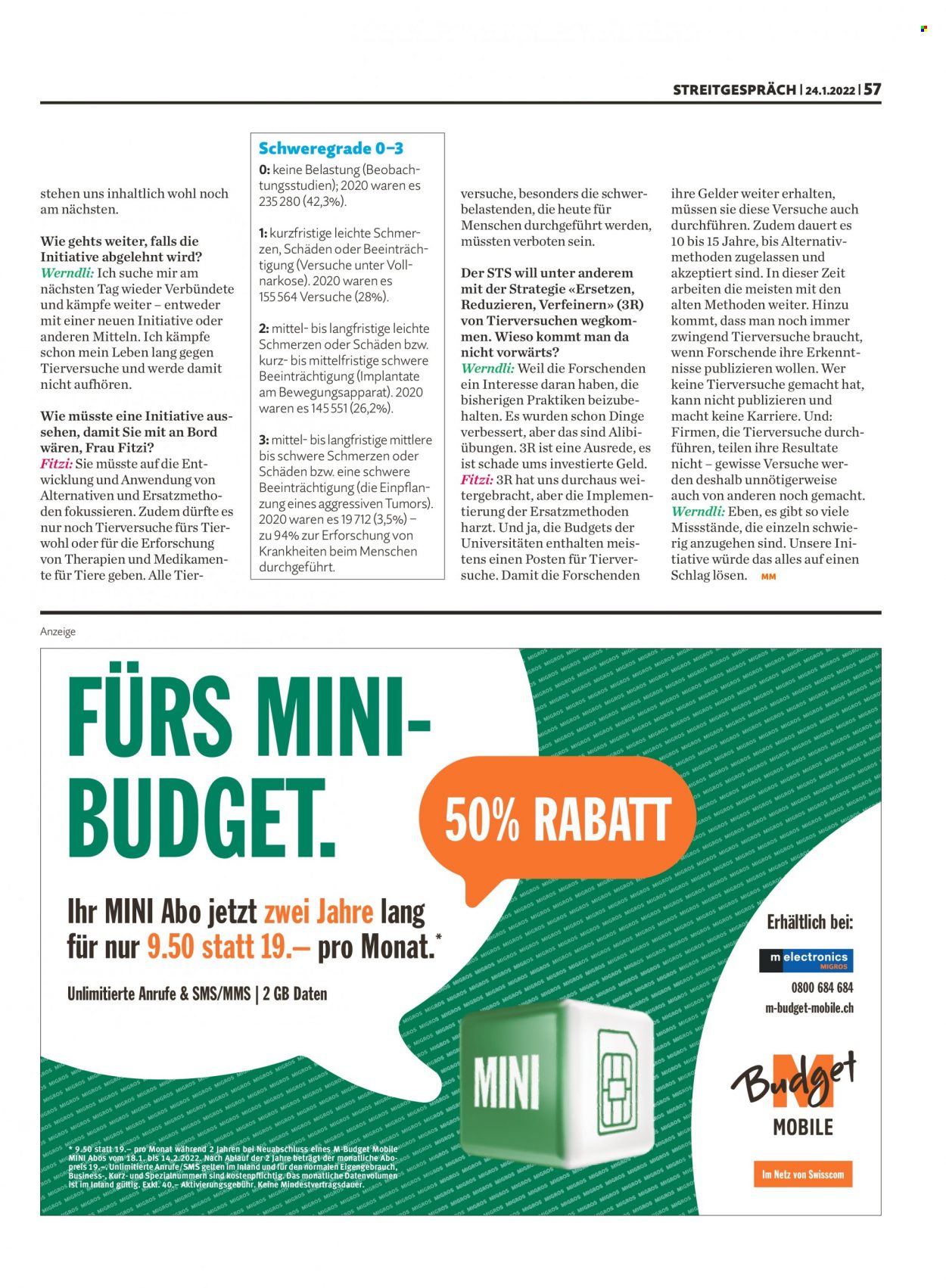 Volantino Migros - 24.1.2022 - 30.1.2022. Pagina 57