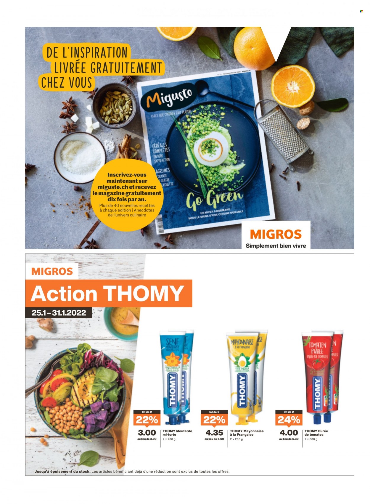 Catalogue Migros - 24.1.2022 - 30.1.2022. Page 52