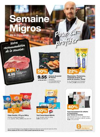 Volantino Migros - 25.1.2022 - 31.1.2022.