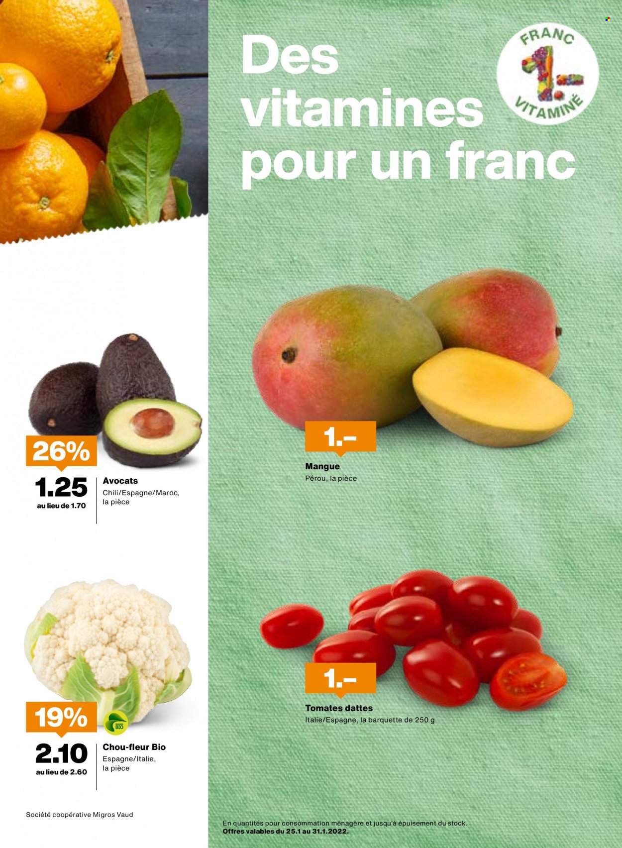 Volantino Migros - 25.1.2022 - 31.1.2022. Pagina 3