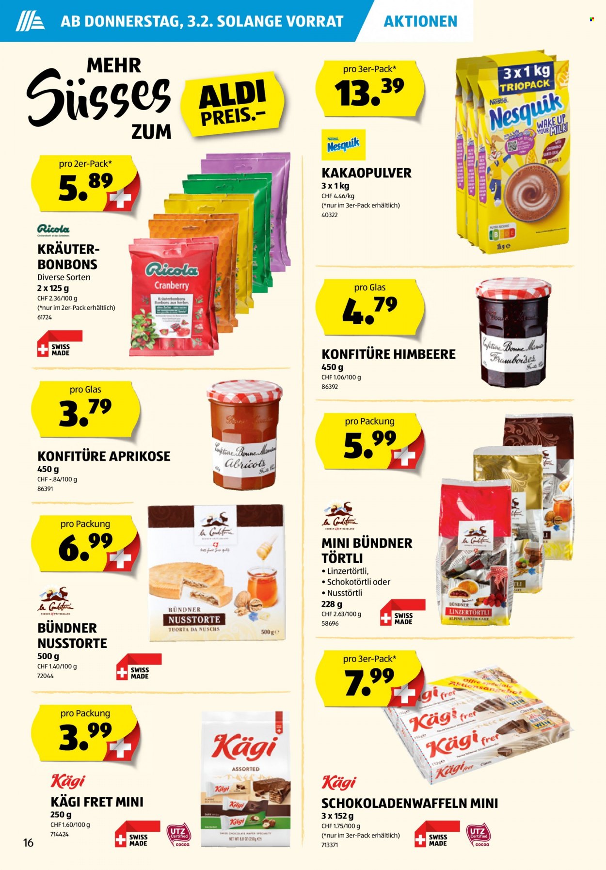 Volantino Aldi - 3.2.2022 - 9.2.2022. Pagina 16