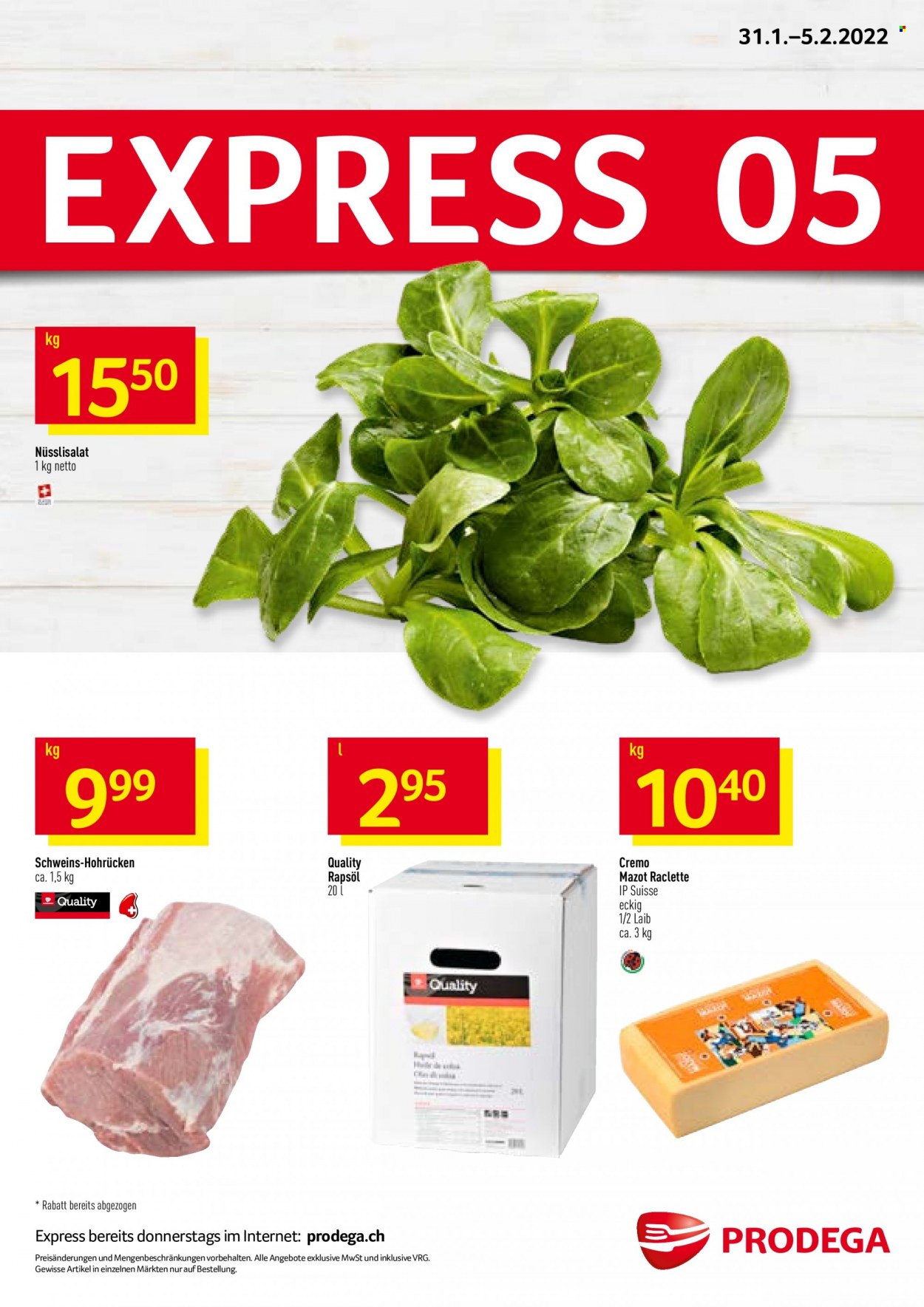 Prospekt Prodega - 31.1.2022 - 5.2.2022. Seite 1