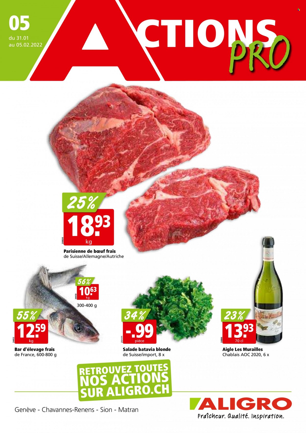 Volantino ALIGRO - 31.1.2022 - 5.2.2022. Pagina 1