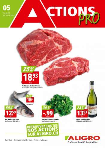 Catalogue ALIGRO - 31.1.2022 - 5.2.2022.