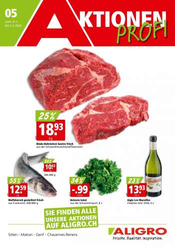 Volantino ALIGRO - 31.1.2022 - 5.2.2022.