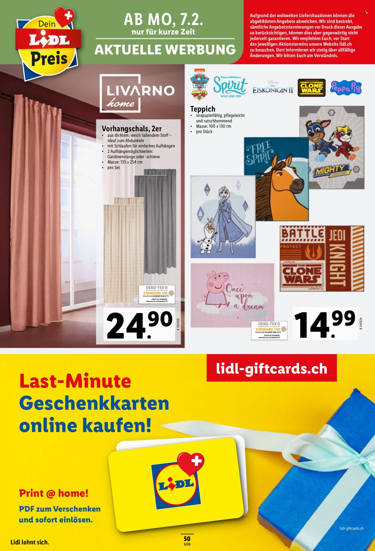 Prospekt Lidl - 3.2.2022 - 9.2.2022. Seite 50