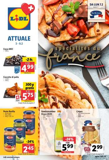 Catalogue Lidl - 3.2.2022 - 9.2.2022.