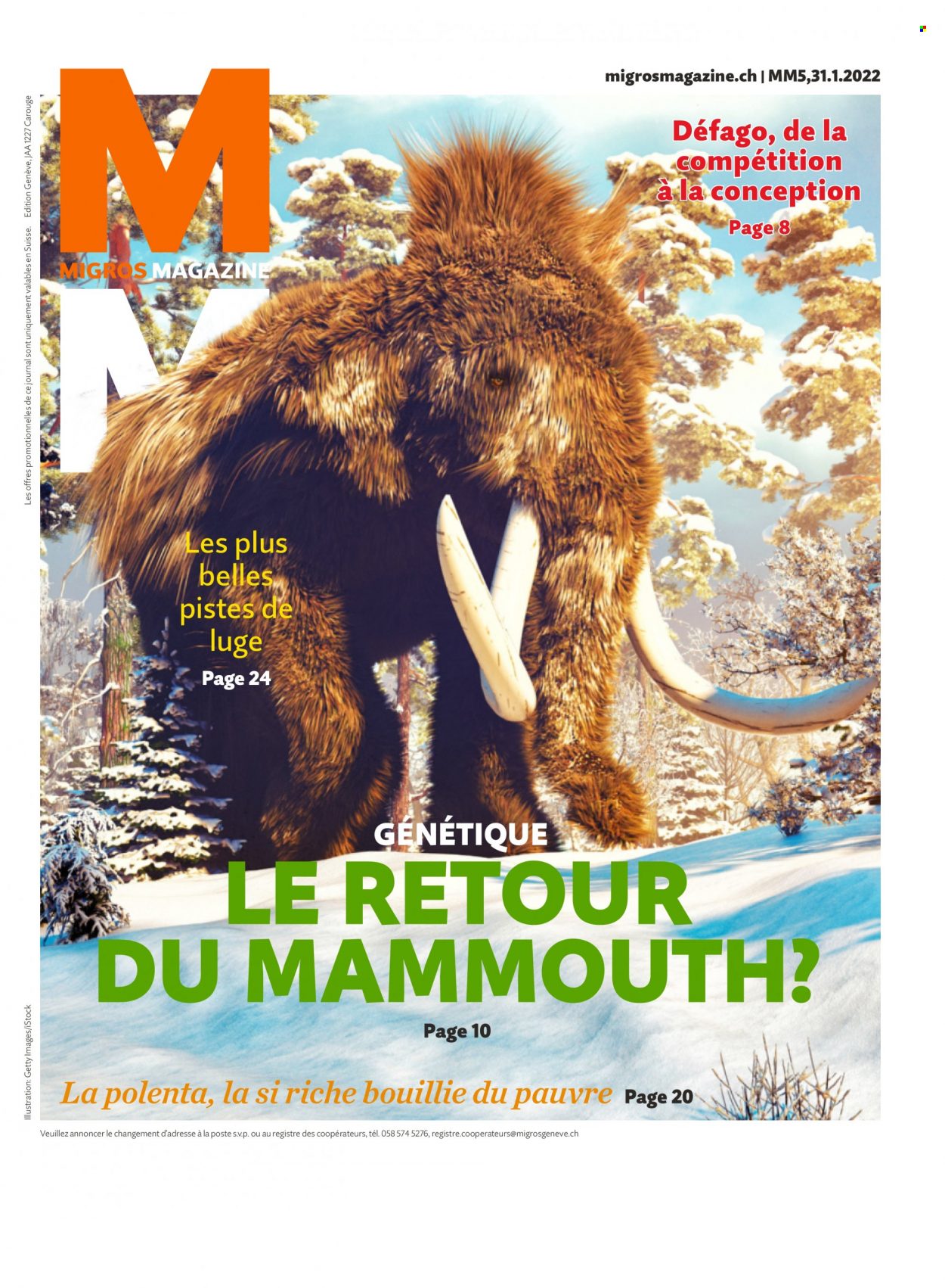 Volantino Migros - 31.1.2022 - 6.2.2022. Pagina 1