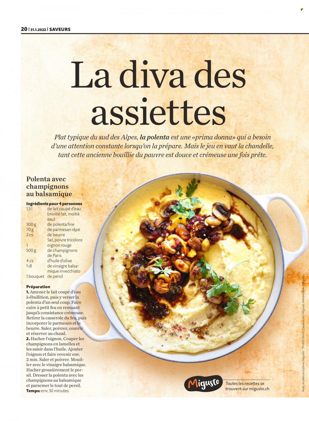 Volantino Migros - 31.1.2022 - 6.2.2022. Pagina 20