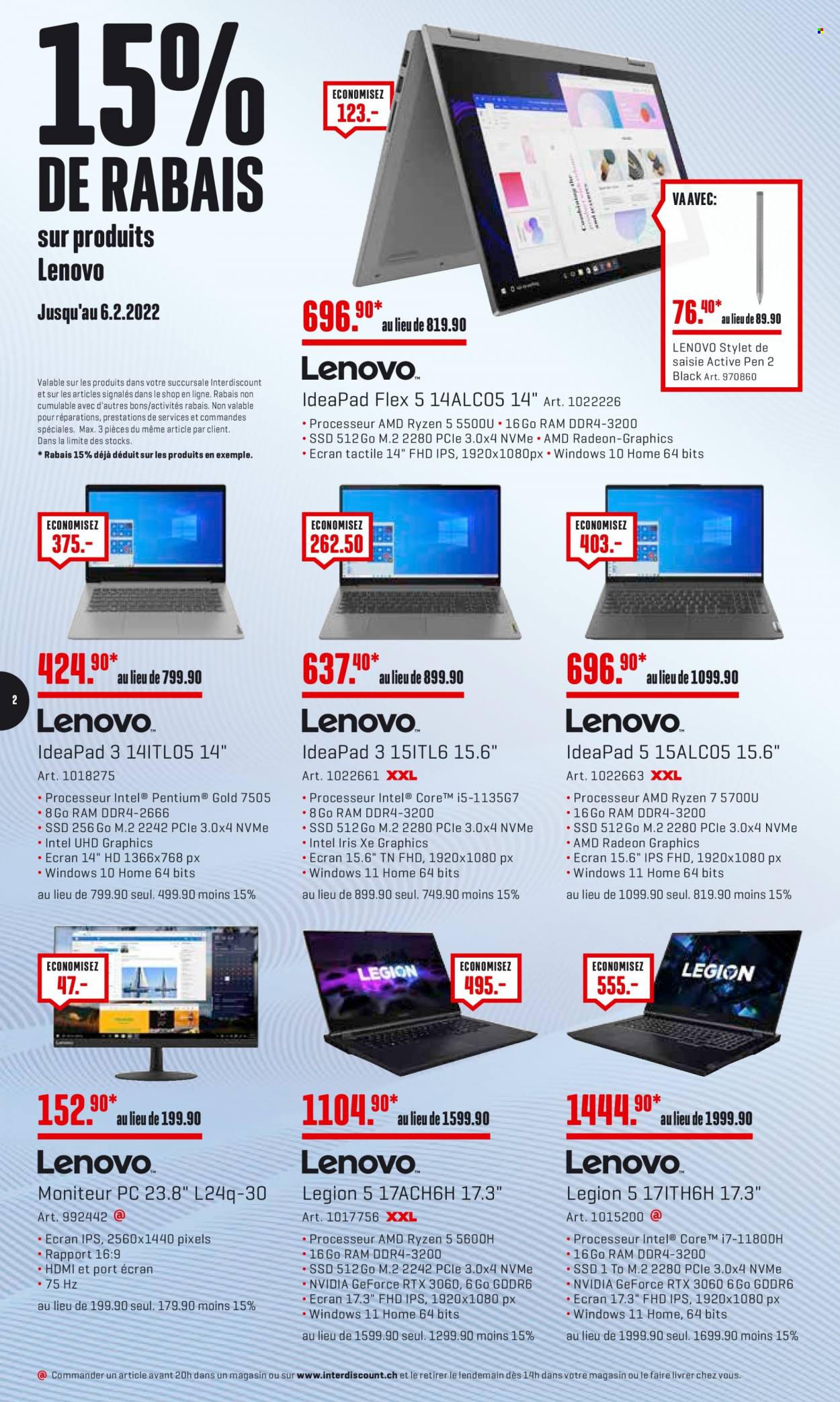 Catalogue Interdiscount - 31.1.2022 - 6.2.2022. Page 2