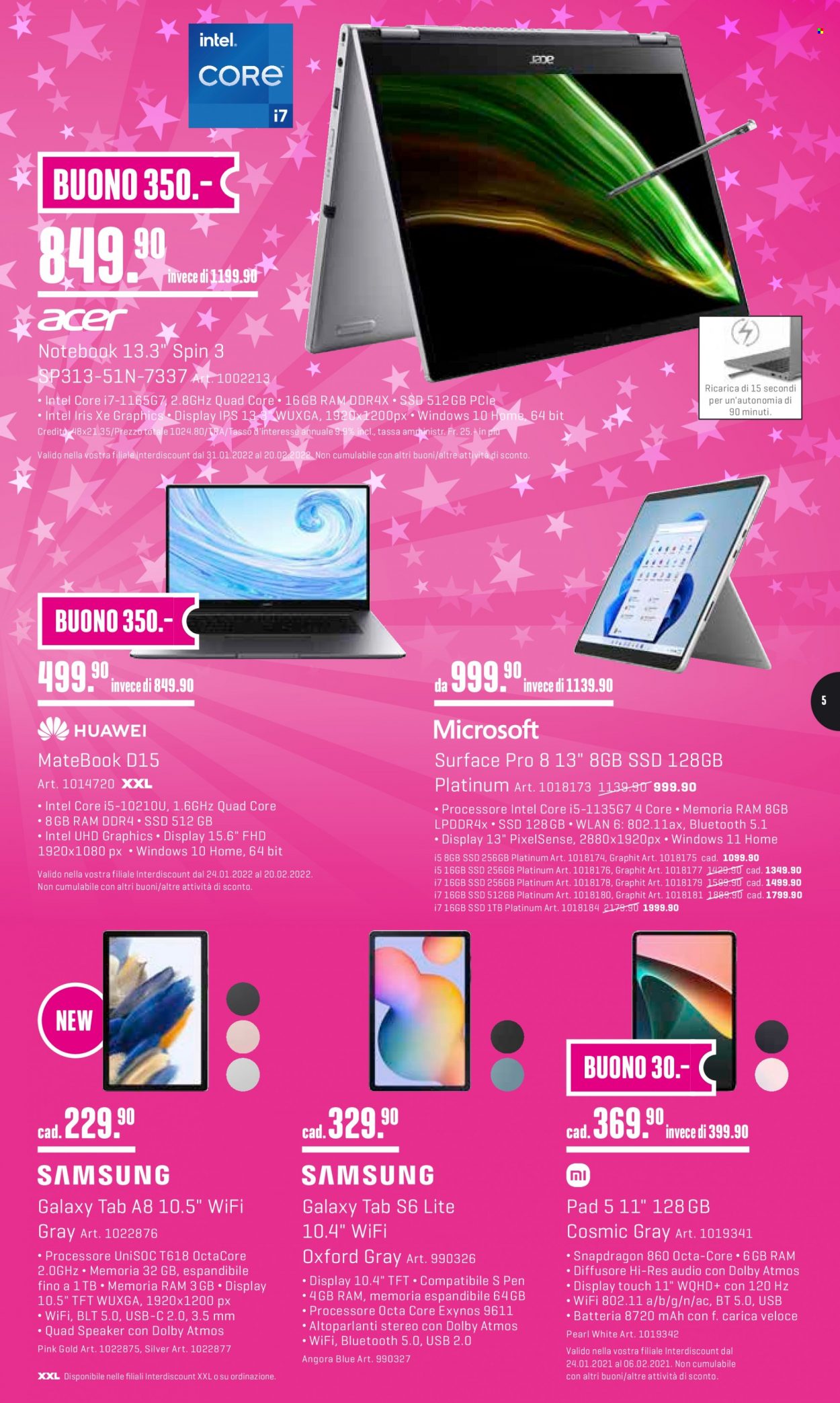 Catalogue Interdiscount - 31.1.2022 - 6.2.2022. Page 5