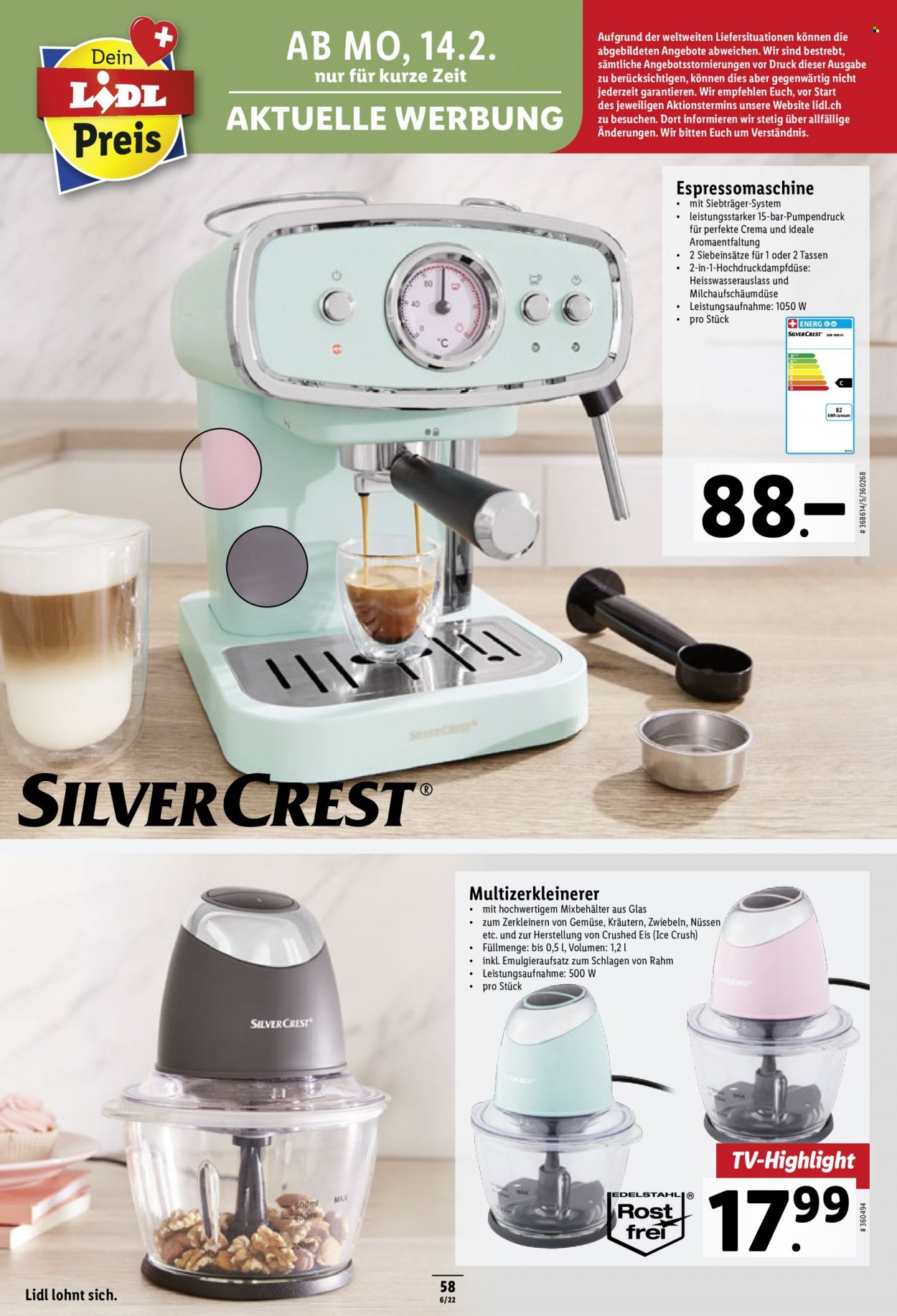 Volantino Lidl - 10.2.2022 - 16.2.2022. Pagina 58