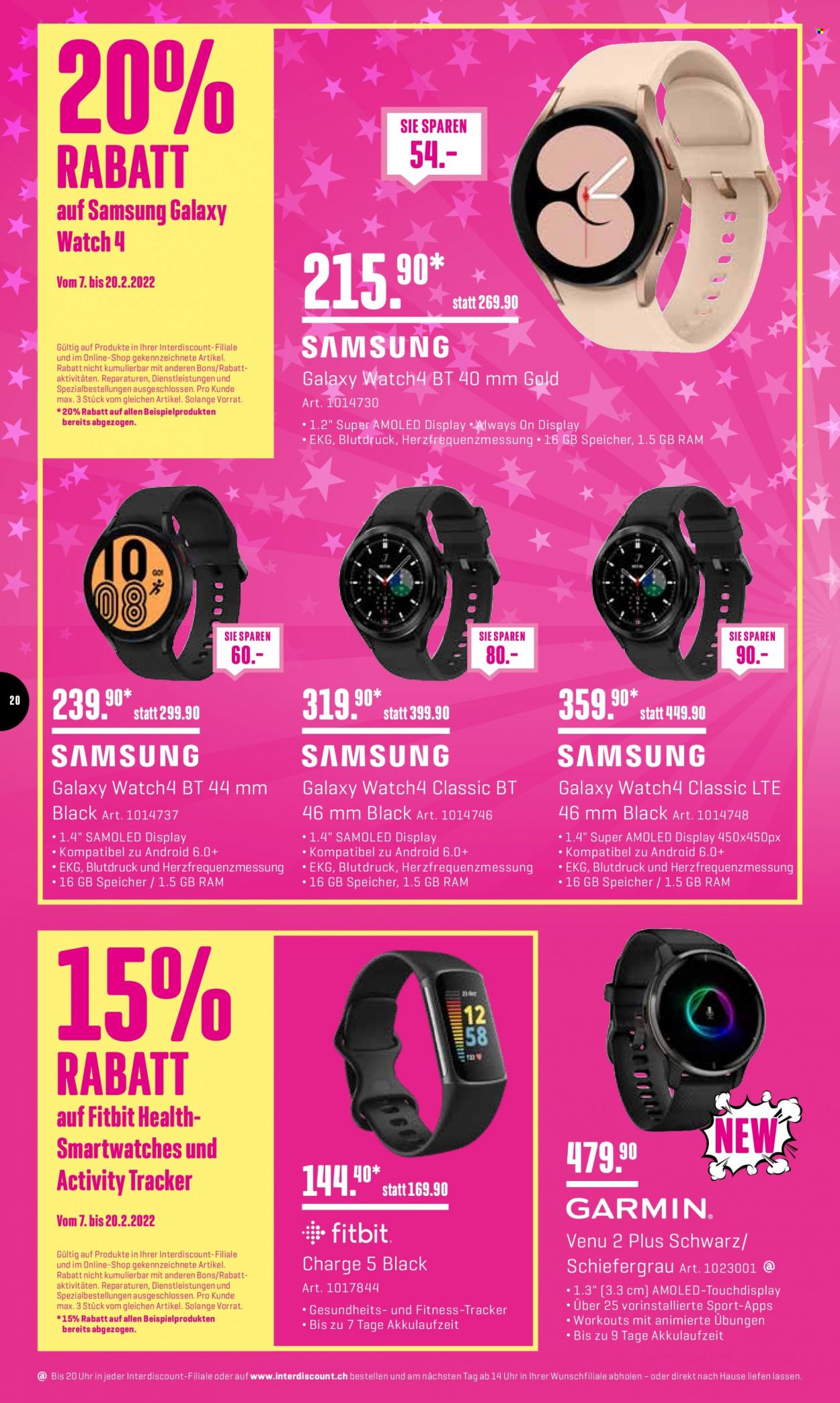 Catalogue Interdiscount - 7.2.2022 - 20.2.2022. Page 20