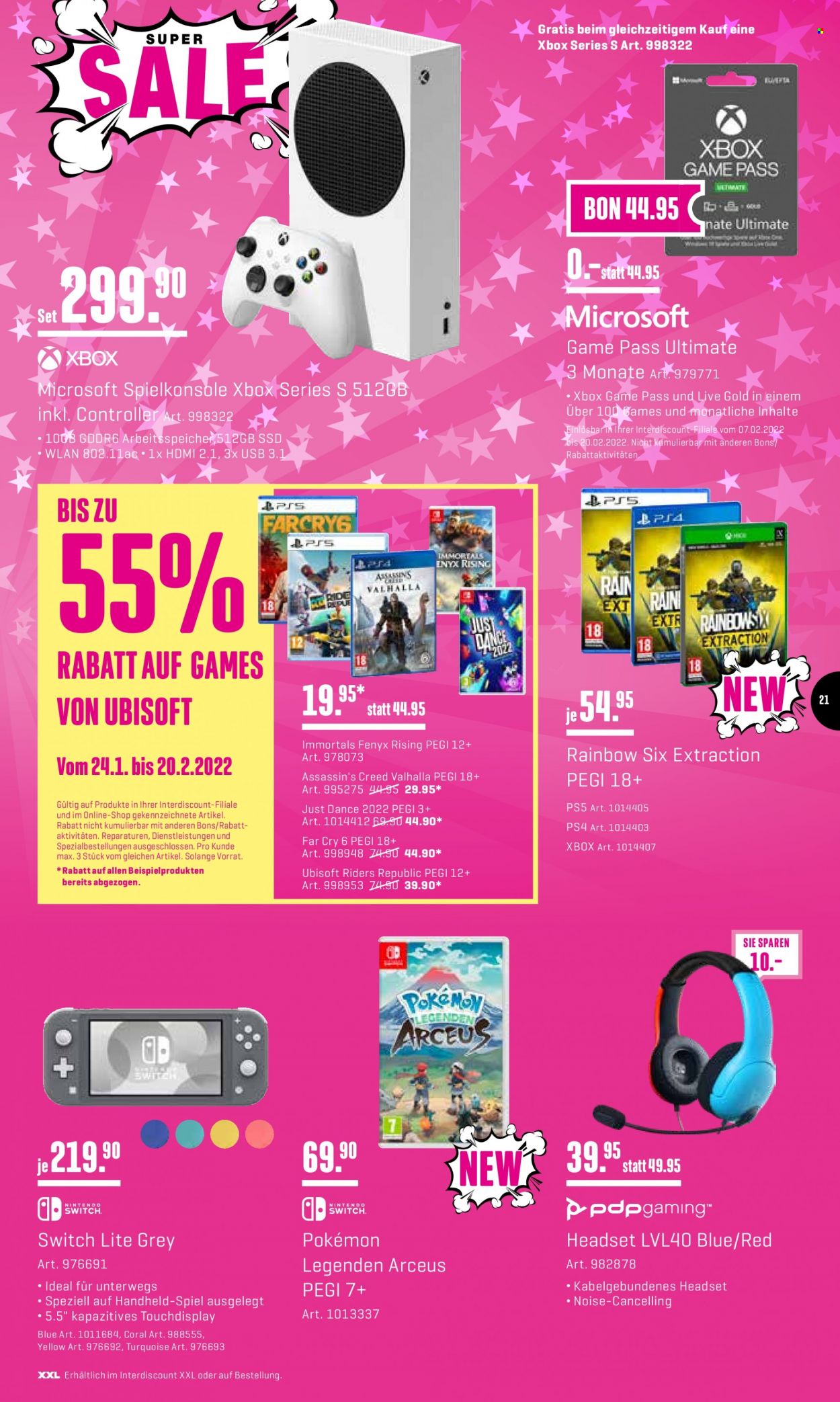 Catalogue Interdiscount - 7.2.2022 - 20.2.2022. Page 21