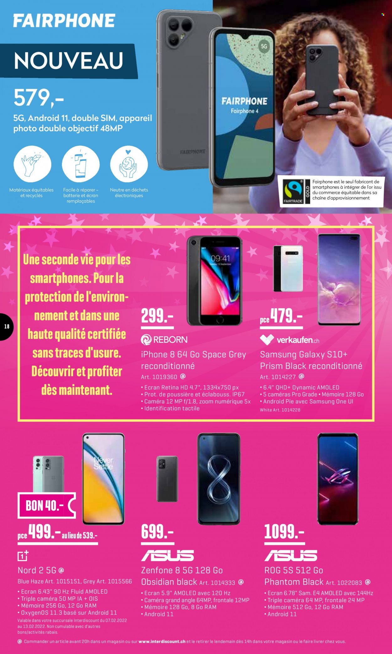 Volantino Interdiscount - 7.2.2022 - 20.2.2022. Pagina 18