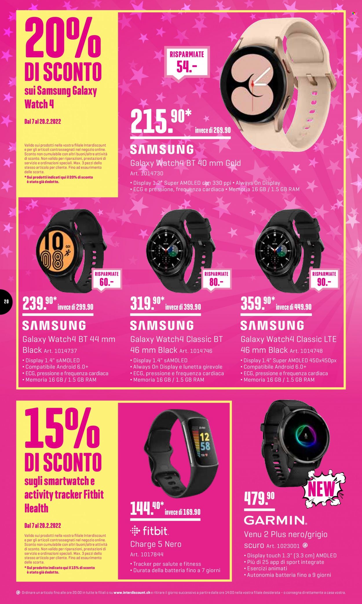 Volantino Interdiscount - 7.2.2022 - 20.2.2022. Pagina 20