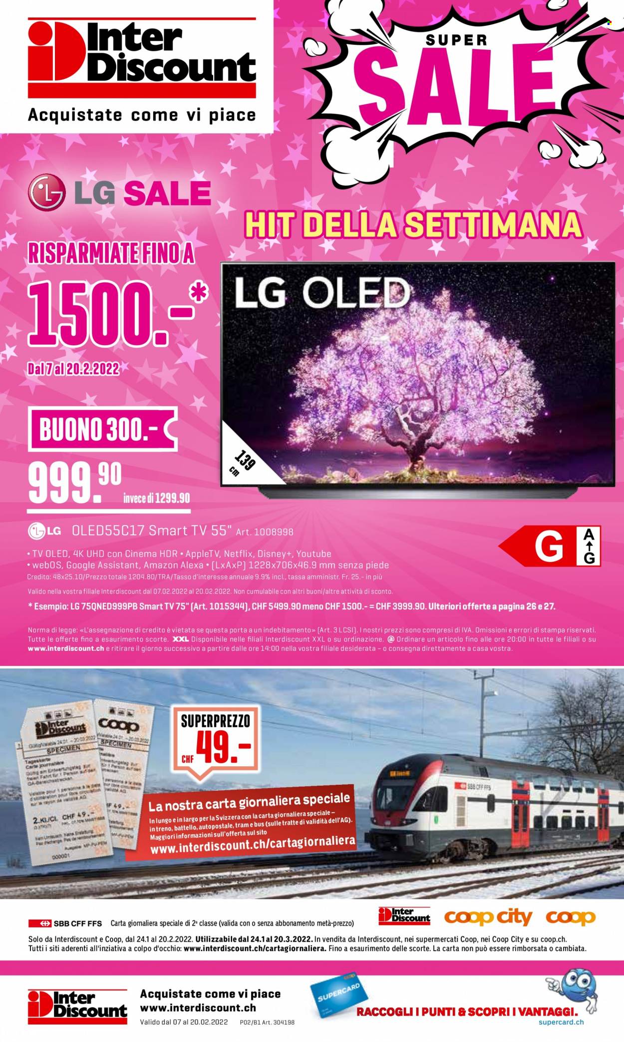 Volantino Interdiscount - 7.2.2022 - 20.2.2022. Pagina 28