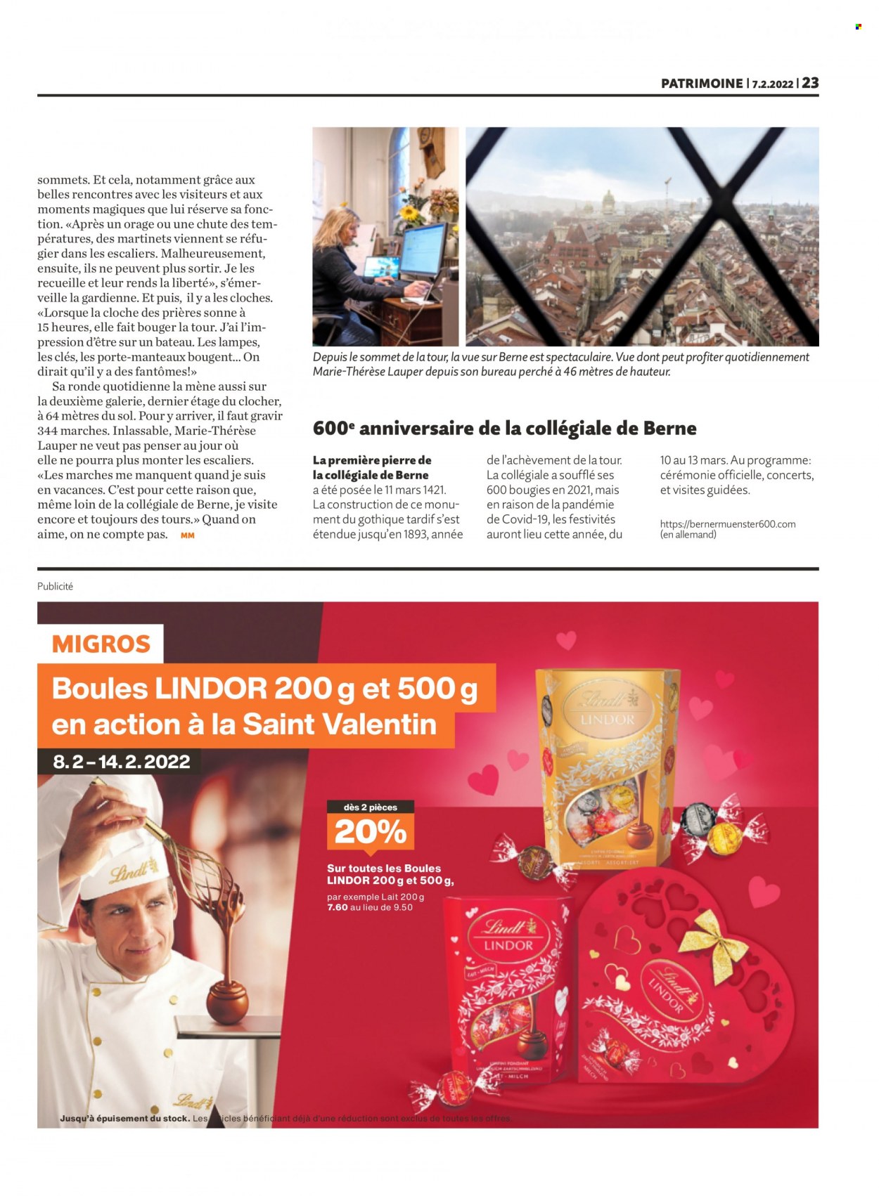 Catalogue Migros - 7.2.2022 - 13.2.2022. Page 23