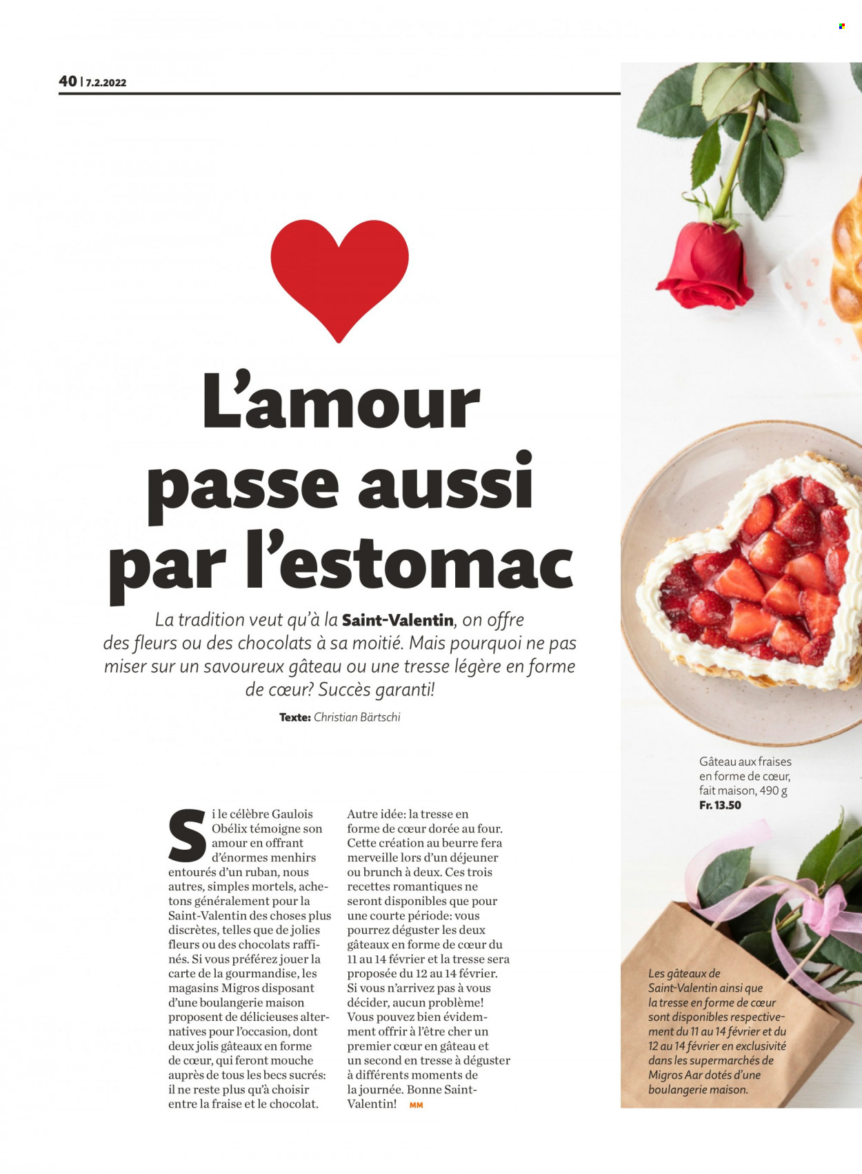 Catalogue Migros - 7.2.2022 - 13.2.2022. Page 40