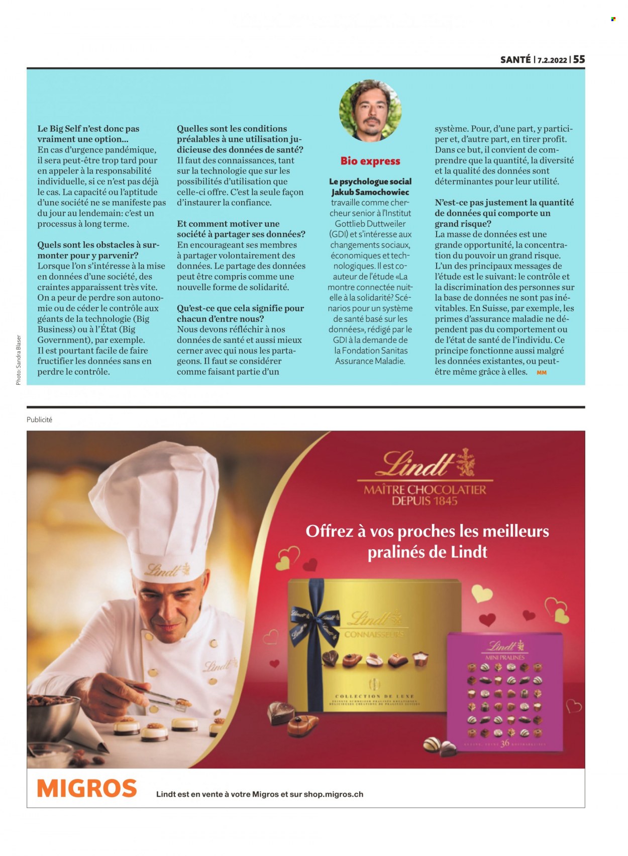 Catalogue Migros - 7.2.2022 - 13.2.2022. Page 55