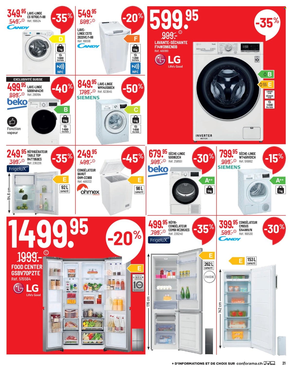 Volantino Conforama - 8.2.2022 - 21.2.2022. Pagina 21