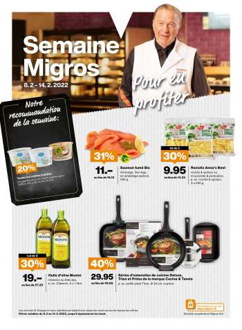 Volantino Migros - 8.2.2022 - 14.2.2022.