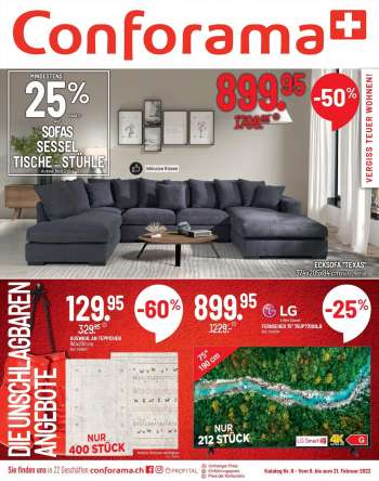 Catalogue Conforama - 8.2.2022 - 21.2.2022.