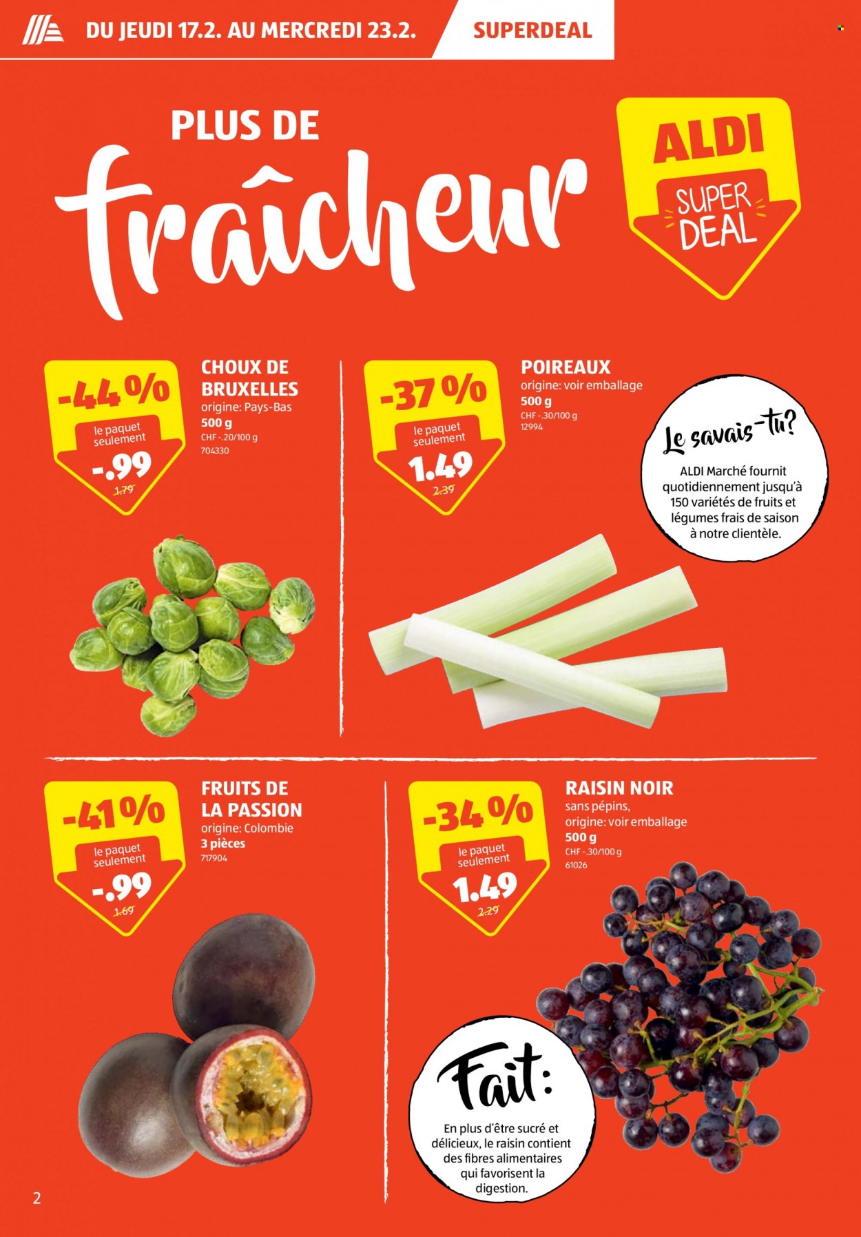 Catalogue Aldi - 17.2.2022 - 23.2.2022. Page 2