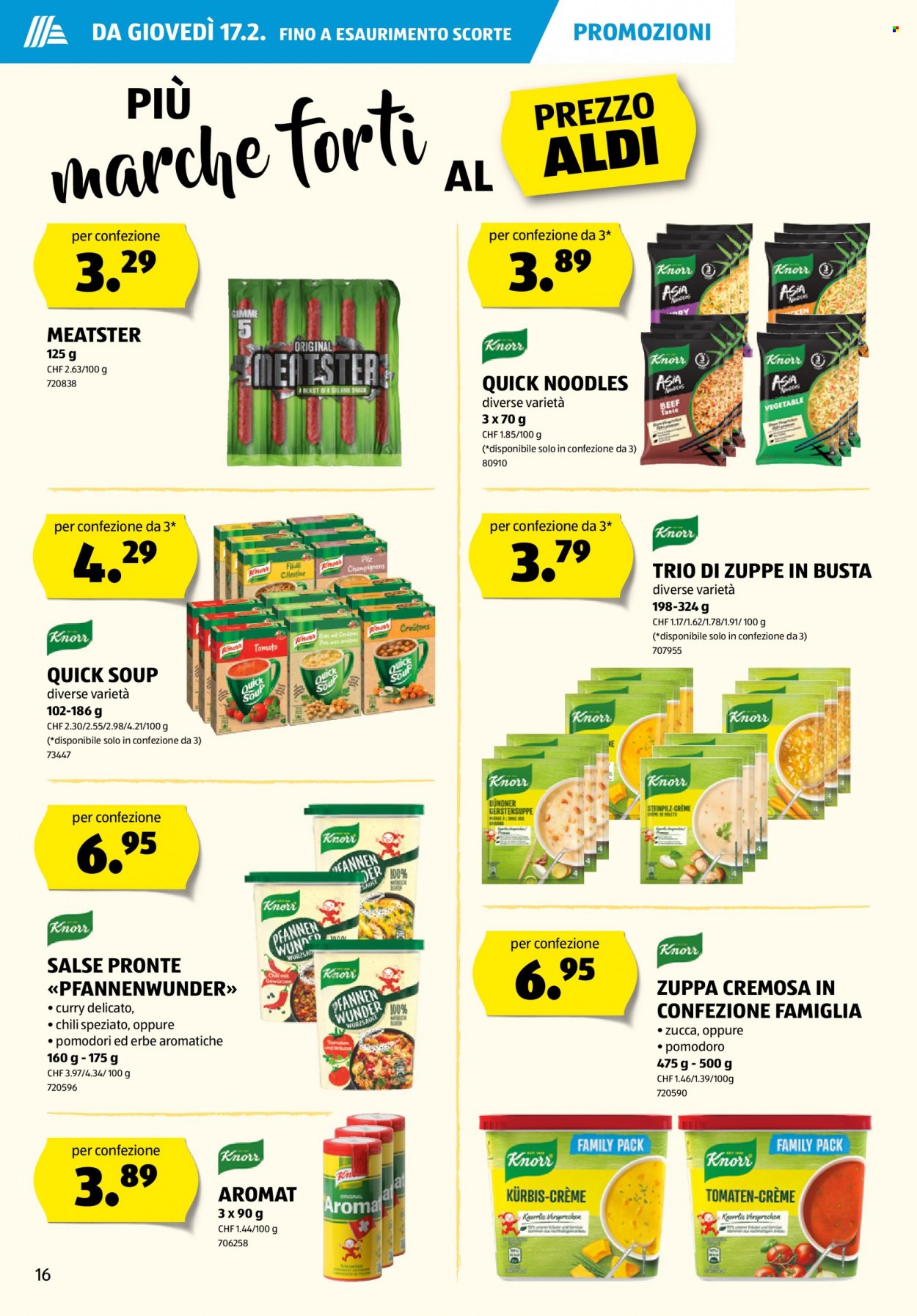 Volantino Aldi - 17.2.2022 - 23.2.2022. Pagina 16