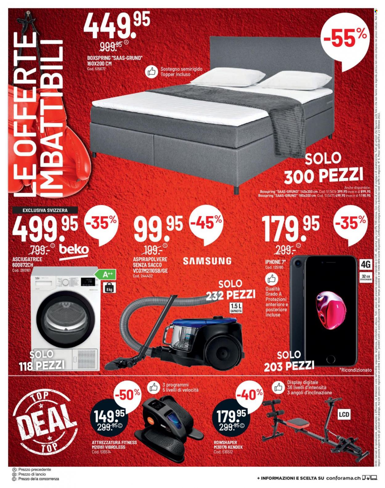 Volantino Conforama - 8.2.2022 - 21.2.2022. Pagina 24