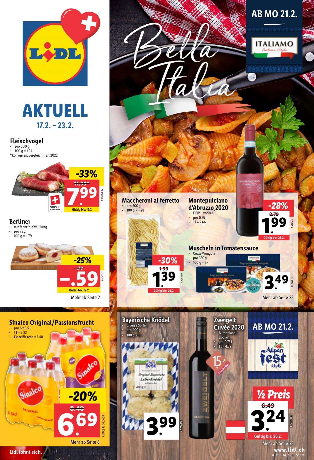 Prospekt Lidl - 17.2.2022 - 23.2.2022. Seite 1