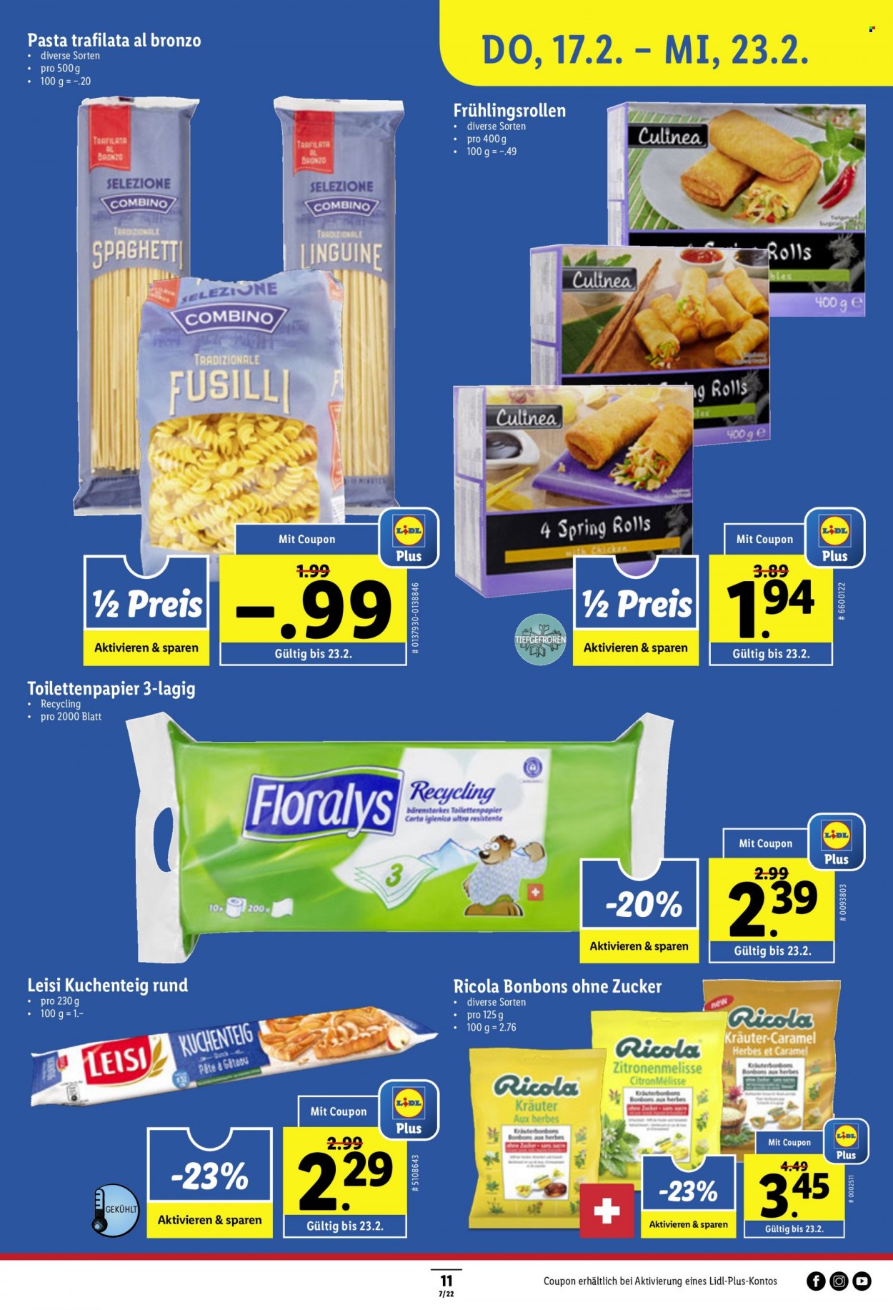 Prospekt Lidl - 17.2.2022 - 23.2.2022. Seite 11