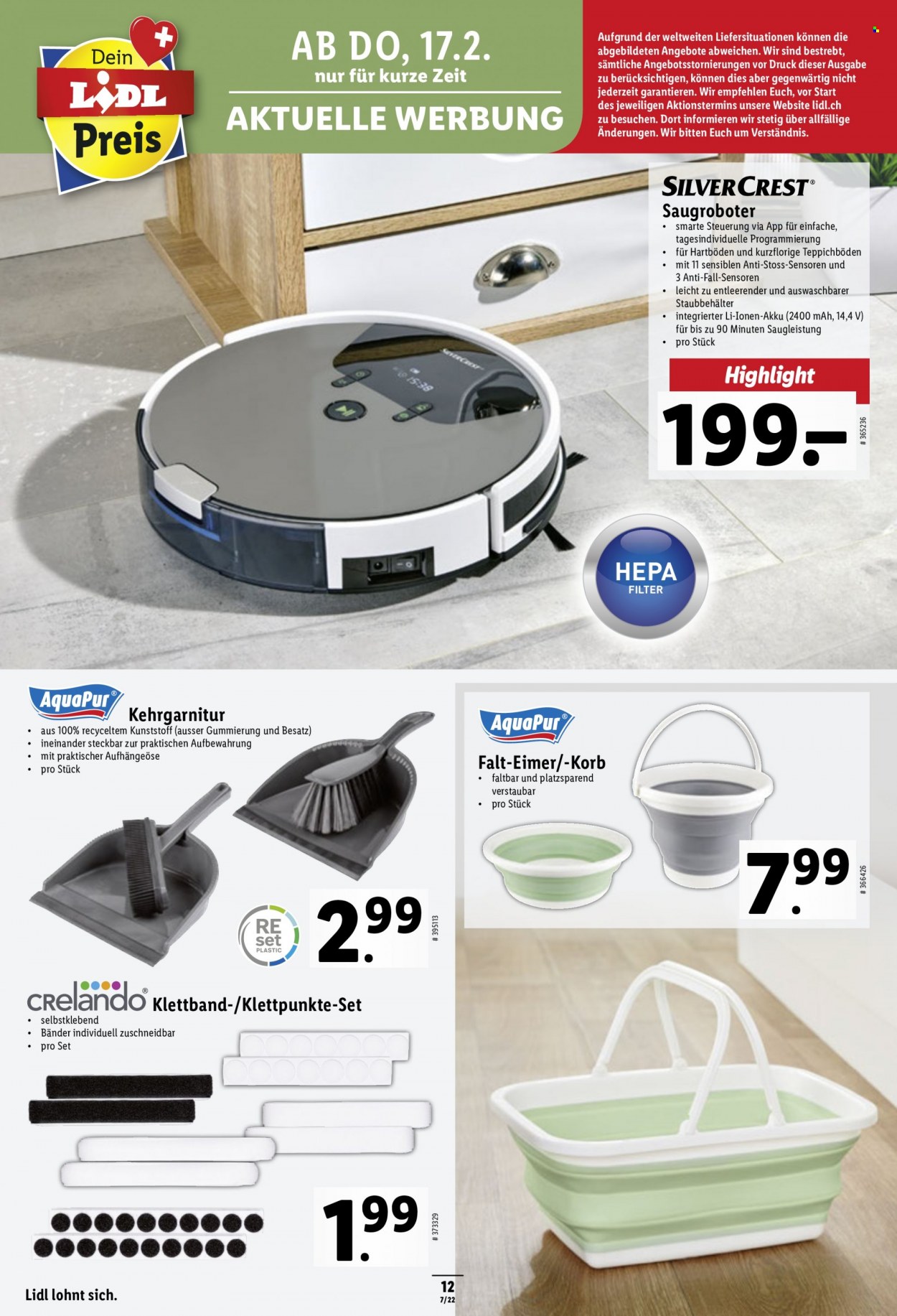 Prospekt Lidl - 17.2.2022 - 23.2.2022. Seite 12
