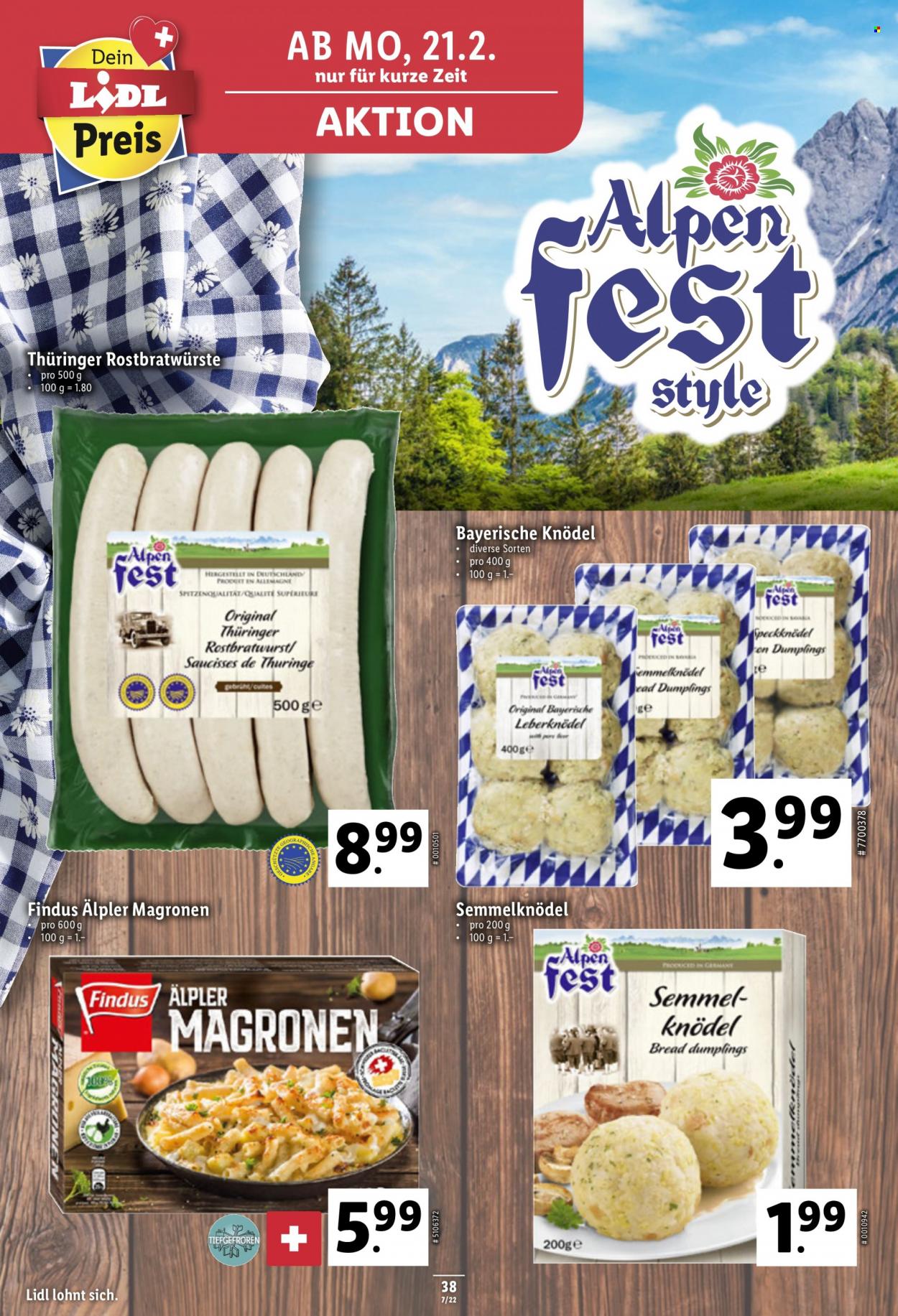 Prospekt Lidl - 17.2.2022 - 23.2.2022. Seite 38