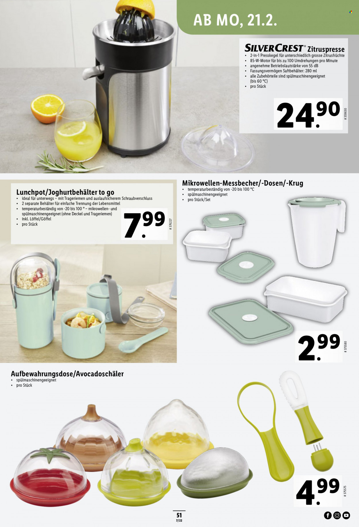 Prospekt Lidl - 17.2.2022 - 23.2.2022. Seite 51