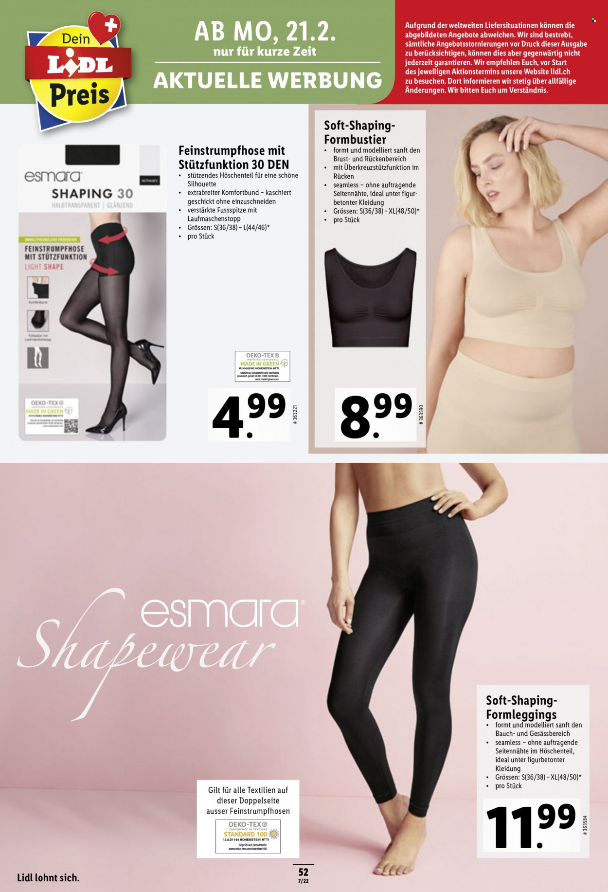 Prospekt Lidl - 17.2.2022 - 23.2.2022. Seite 52