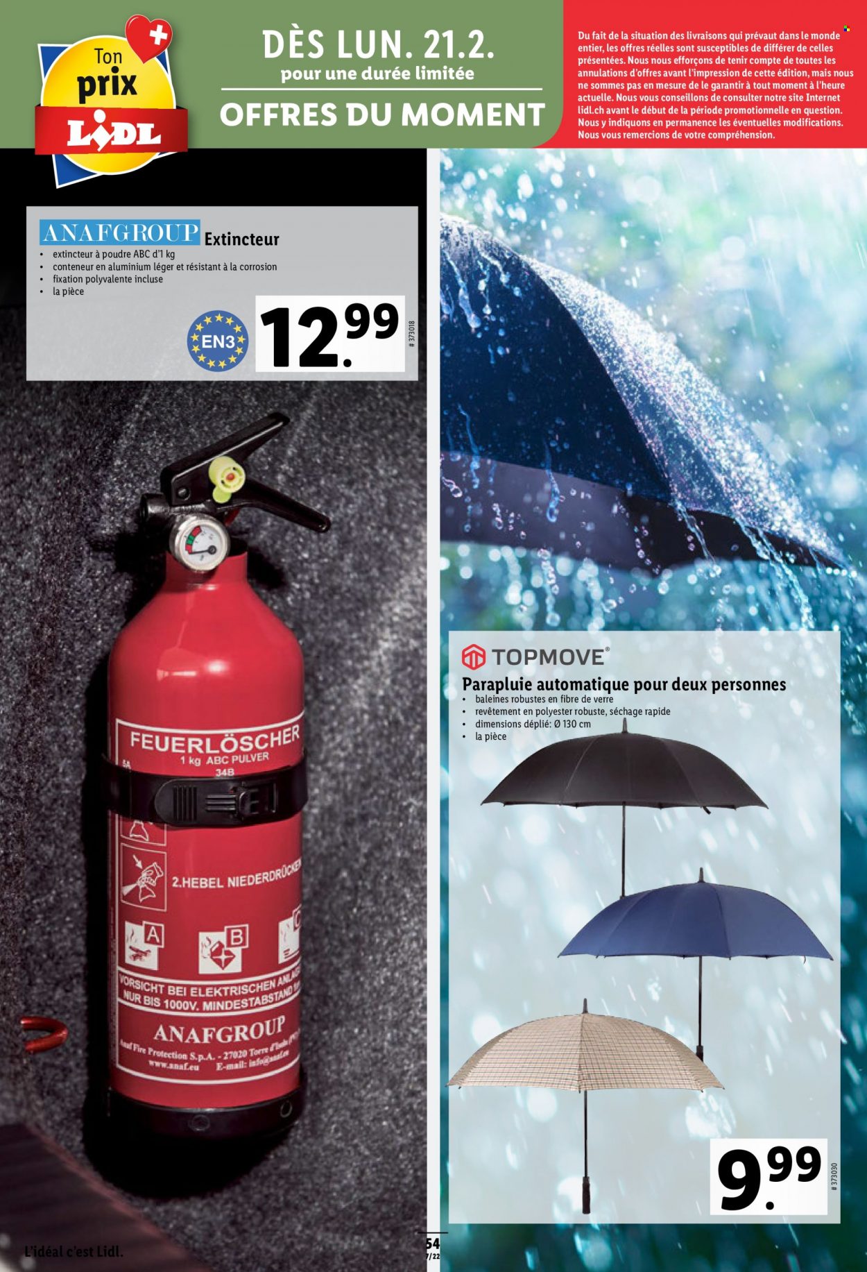 Volantino Lidl - 17.2.2022 - 23.2.2022. Pagina 54
