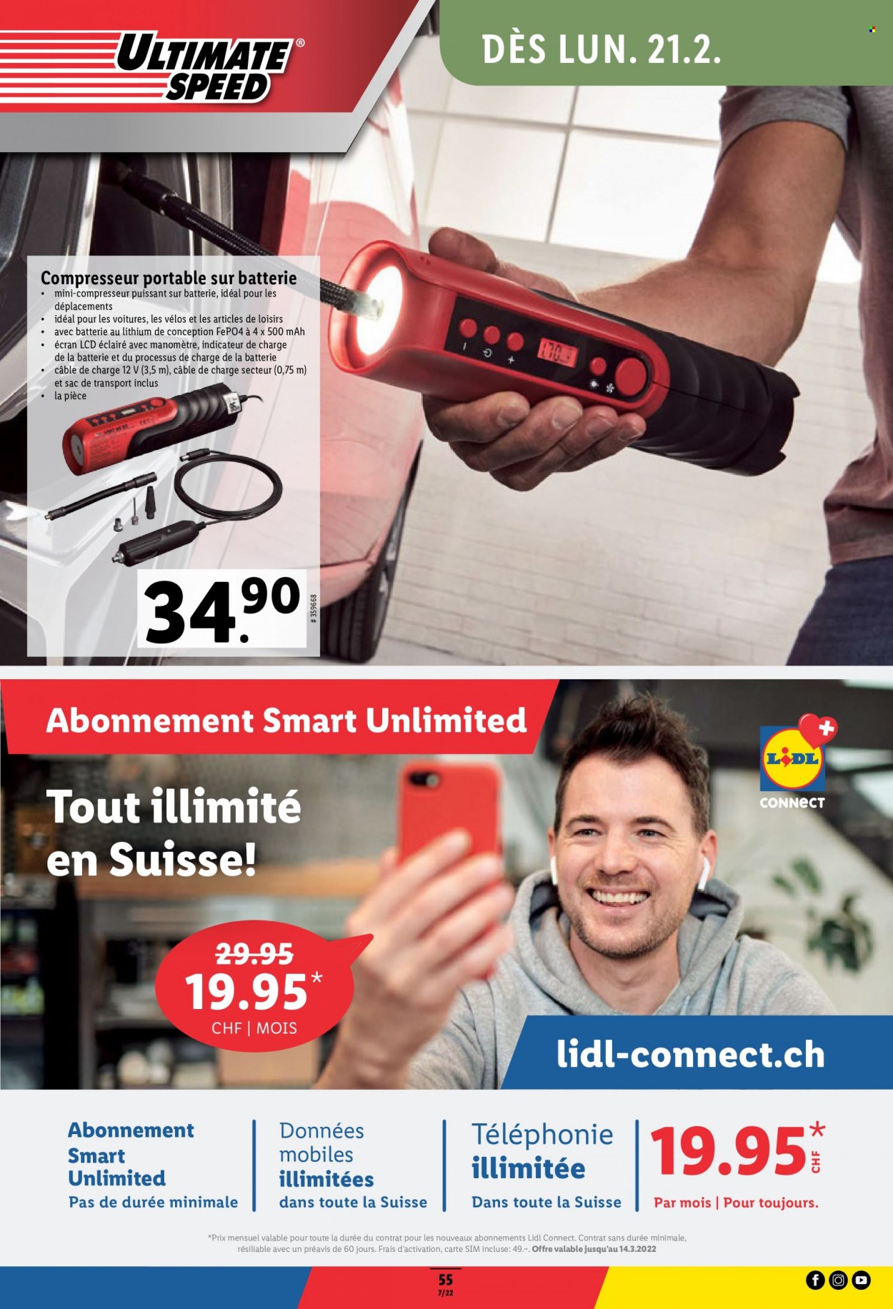 Volantino Lidl - 17.2.2022 - 23.2.2022. Pagina 55