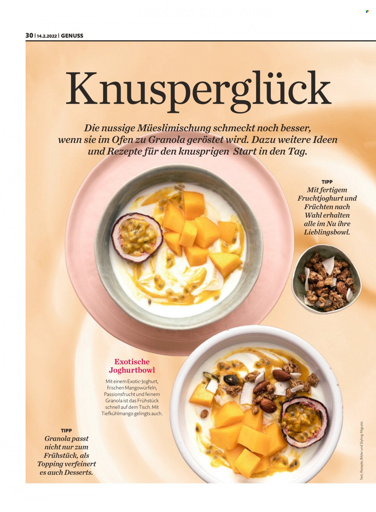 Catalogue Migros - 14.2.2022 - 20.2.2022. Page 30