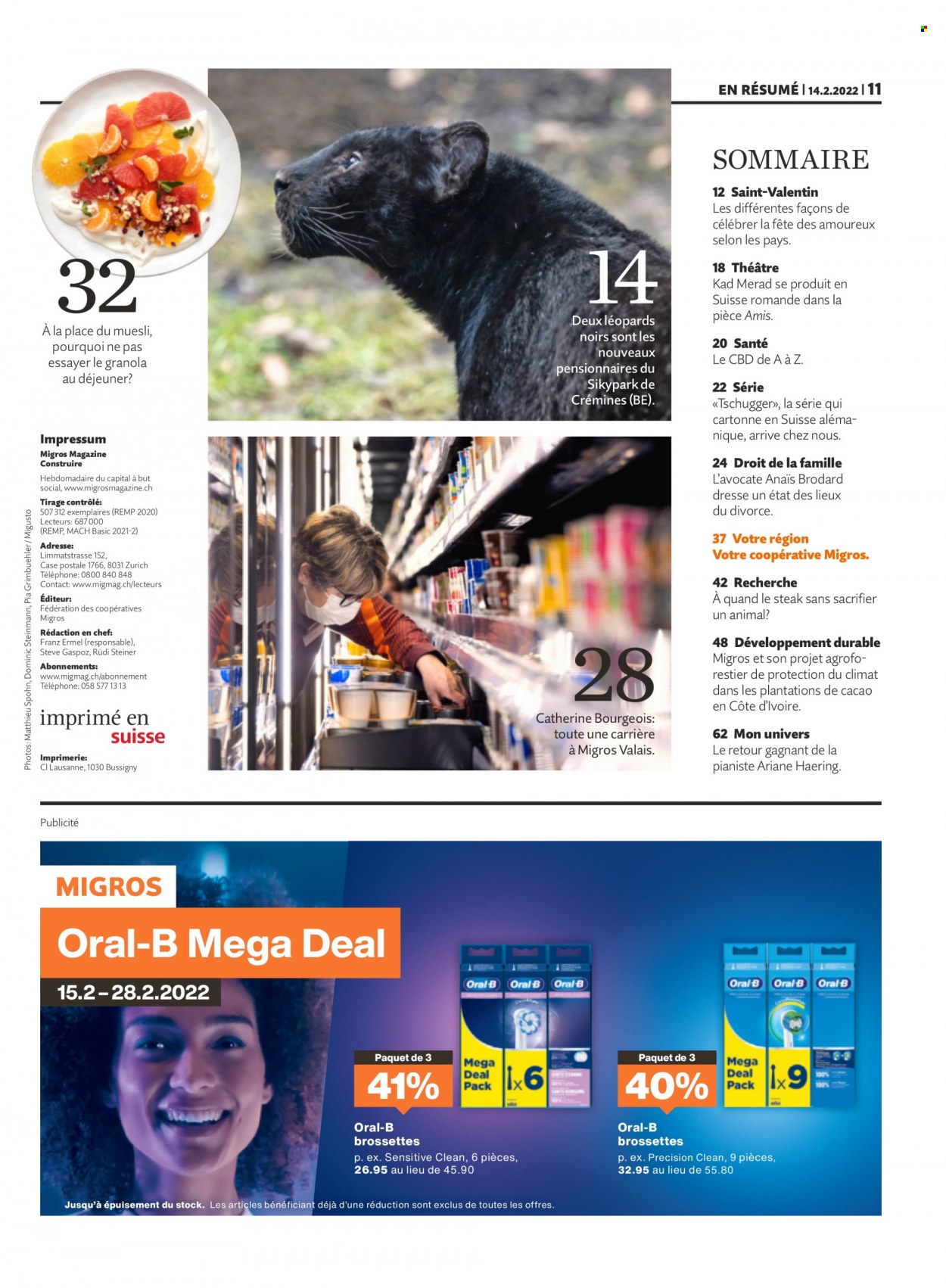 Volantino Migros - 14.2.2022 - 20.2.2022. Pagina 11