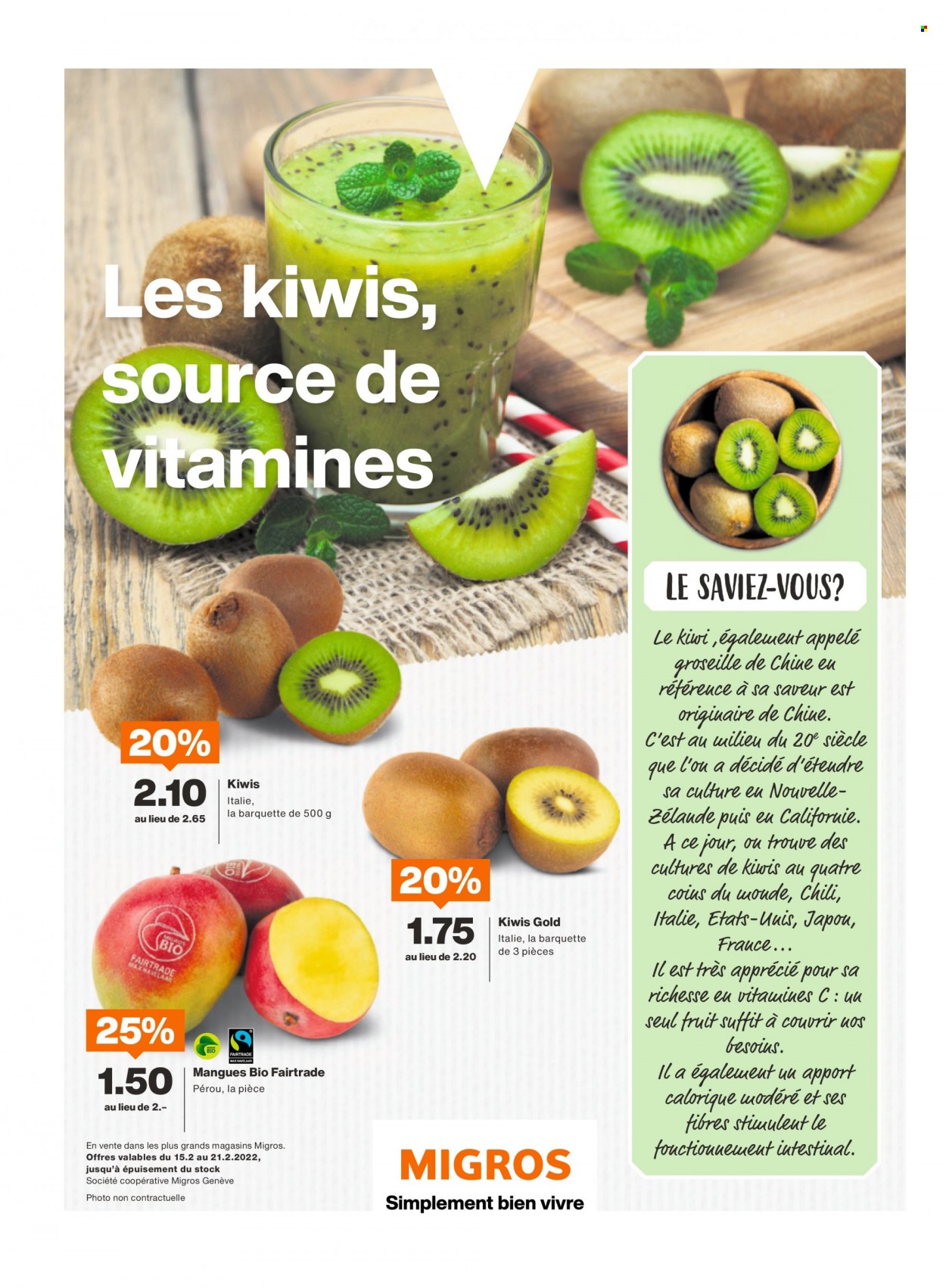 Volantino Migros - 14.2.2022 - 20.2.2022. Pagina 38