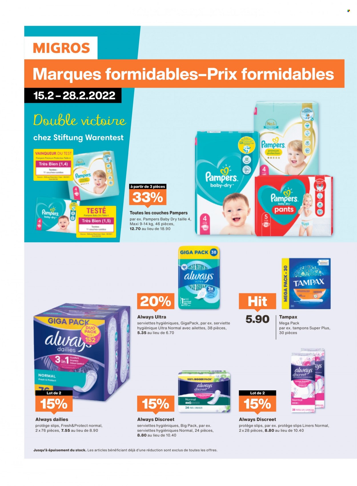 Volantino Migros - 14.2.2022 - 20.2.2022. Pagina 46