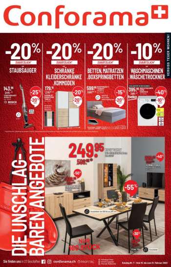 Catalogue Conforama - 15.2.2022 - 21.2.2022.